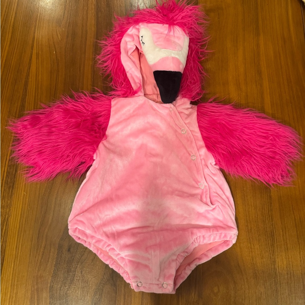 Pottery Barn Kids Pink Baby Flamingo Costume 6-12mo